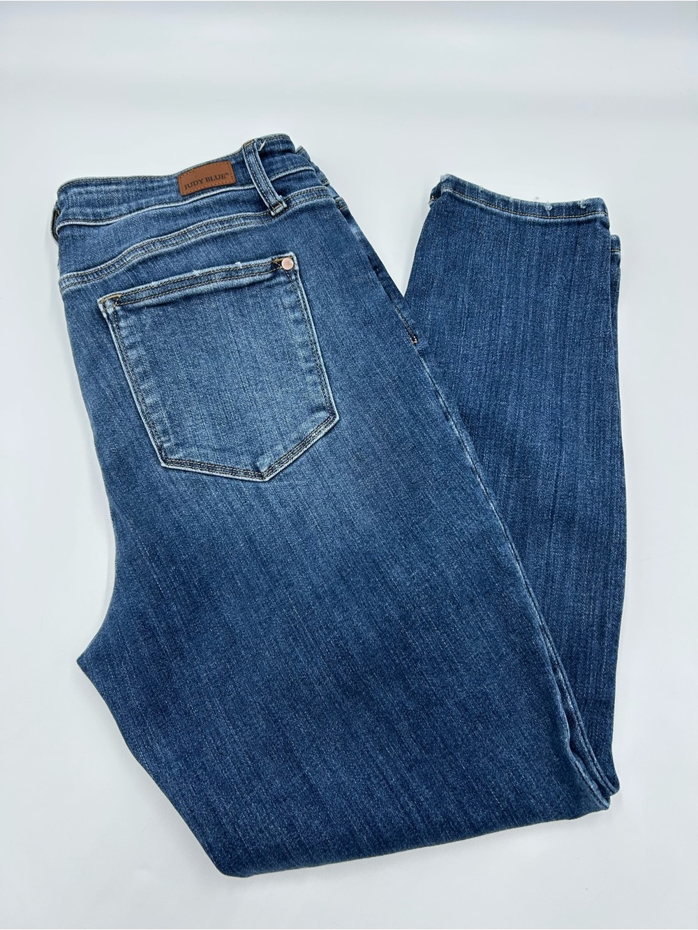 Judy Blue Dark Wash Boyfriend Fit Jeans 15/32